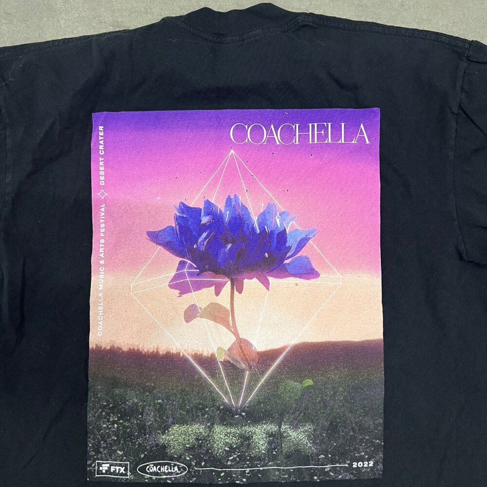 Coachella x FTX - Festival Collab Desert Flower T-Shirt - Picture 3 of 4